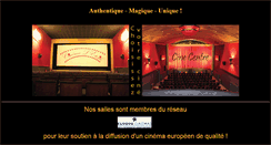 Desktop Screenshot of cinecentre.be
